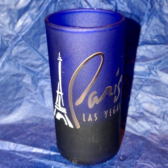 Gorgeous old vintage collectible Paris Las Vegas shot glass